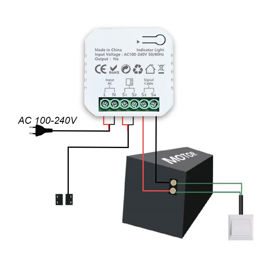 ZigBee Motorized Swing Gate Sliding Gate Controller Dry Contact App Remote Control 110V 240V Work with Alexa Google Home - Image 3